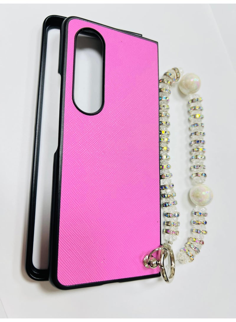 فيسوس متوافق مع هاتف Samsung Galaxy Z Fold4 5G 2022، جراب واقٍ جلدي فاخر للأعمال لهاتف Samsung Galaxy Z Fold4 - Image 1