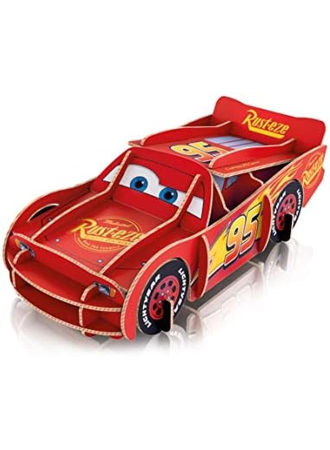 كلمينتوني بازل سوبر كولور سيارات ثلاثية الأبعاد 104 قطعة 23.5 × 33.5 سم لعمر 6 سنوات متعدد الألوان - Image 3