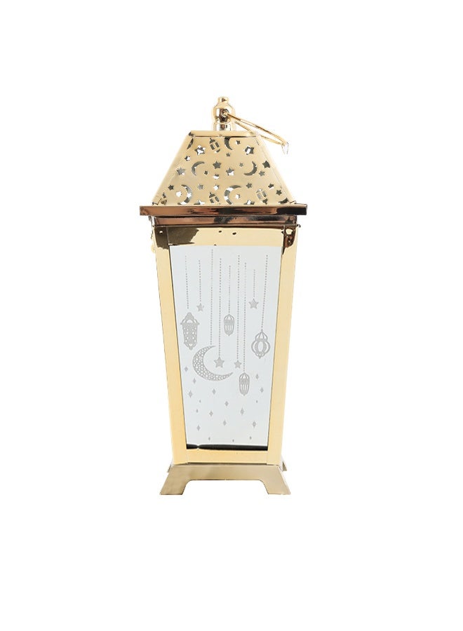 Baity Ramadan lantern, decorated in gold - Image 4