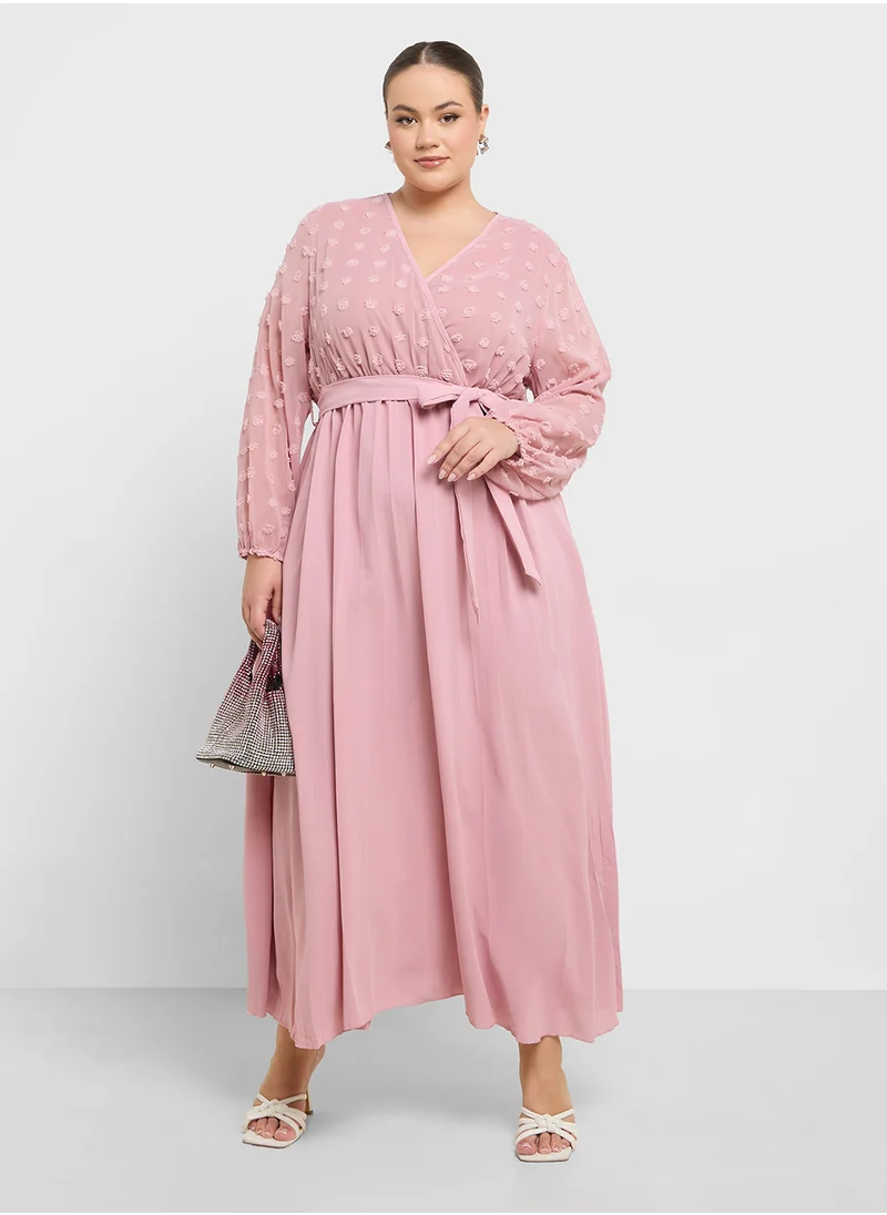 Ella Plus Pleated Dress