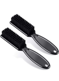 Patelai Patelai 2 Pcs Barber Blade Cleaning Brush for Clipper Cleaning Nail Cleaner Styling Brush for Fades Tapers Trimmer Manicure Salon (Black)  - Image 1