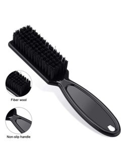 Patelai Patelai 2 Pcs Barber Blade Cleaning Brush for Clipper Cleaning Nail Cleaner Styling Brush for Fades Tapers Trimmer Manicure Salon (Black)  - Image 4
