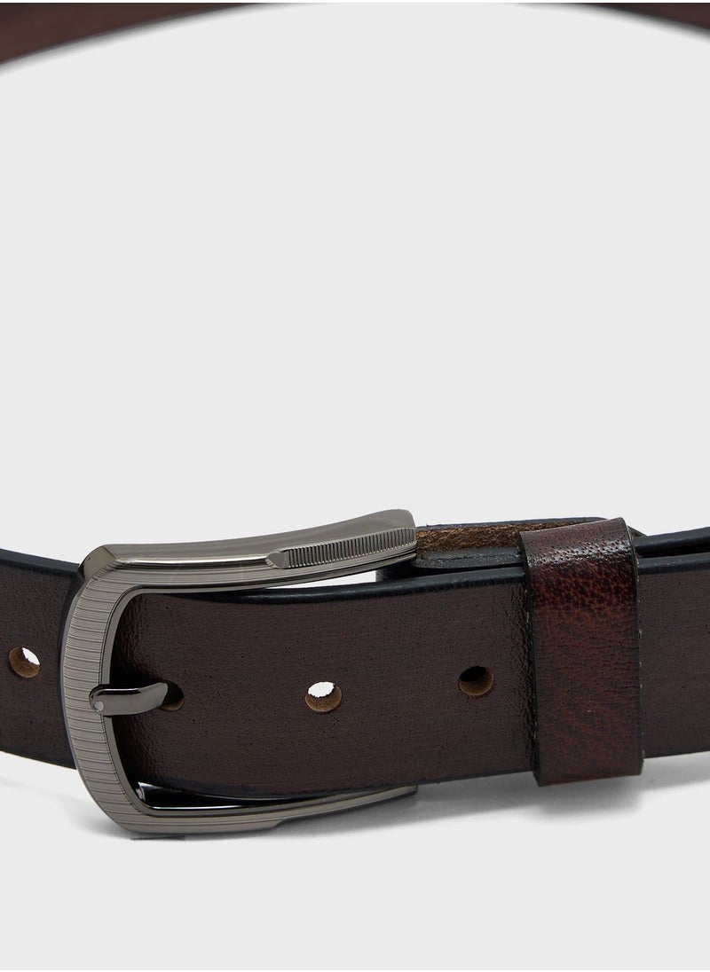 Robert Wood Genuine Leather 40Mm Casual Belt  - Image 2