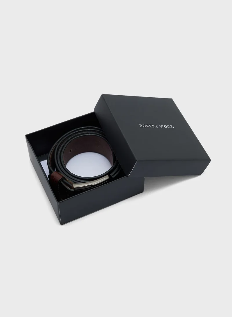 روبرت وود Genuine Leather 40Mm Casual Belt