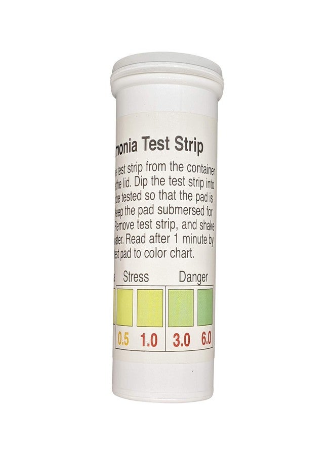 Bartovation Ammonia NH3 Test Strips, 0-6ppm for Aquarium, Fish Tank and Pond Monitoring [Vial of 25] - Image 2