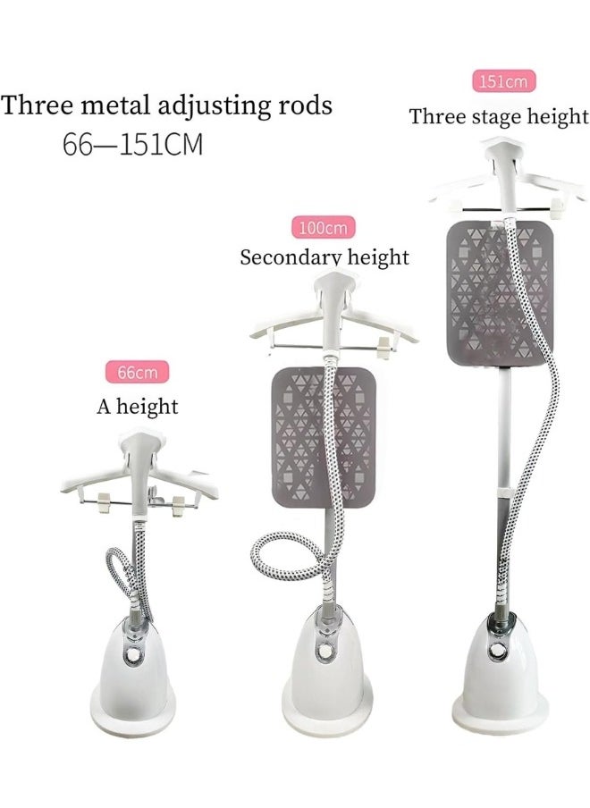 Generic - Garment Steamer Vertical 1800W Quick Care with Powerful Steam Up to 35g/min, 1.8L Detachable Tank - Image 1