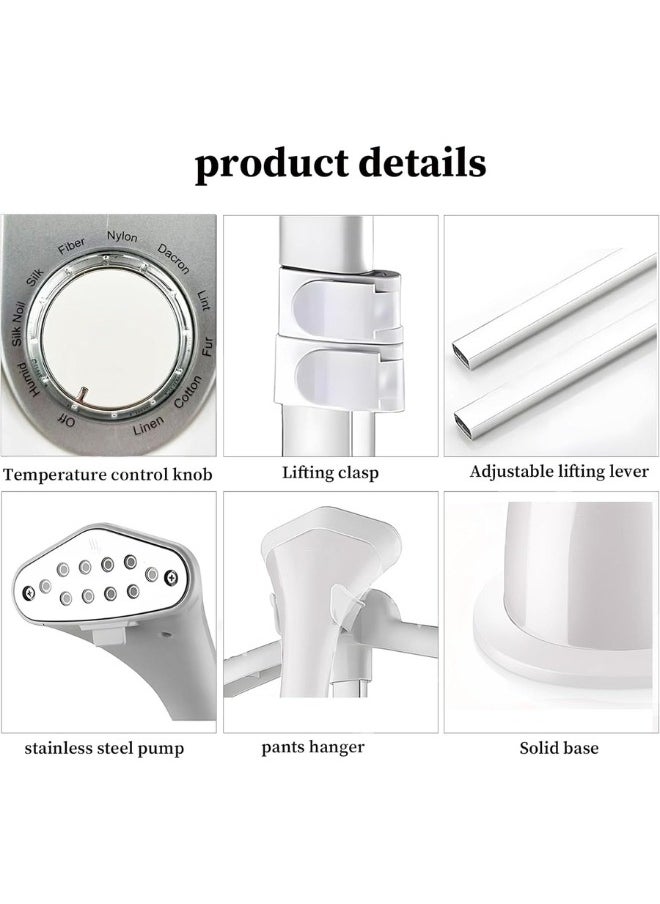 Generic - Garment Steamer Vertical 1800W Quick Care with Powerful Steam Up to 35g/min, 1.8L Detachable Tank - Image 1