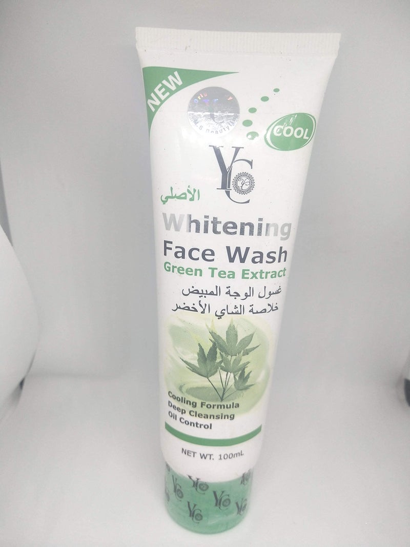 YC Face Wash 100 ml Grean Tea - Image 3