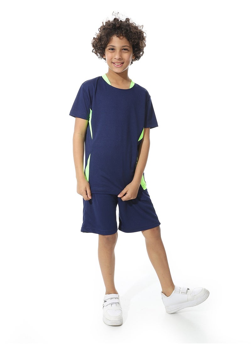 Caesar BoysSport T-Shirt With Short Set  - Image 2