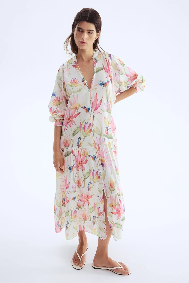 H&M Tiered maxi dress