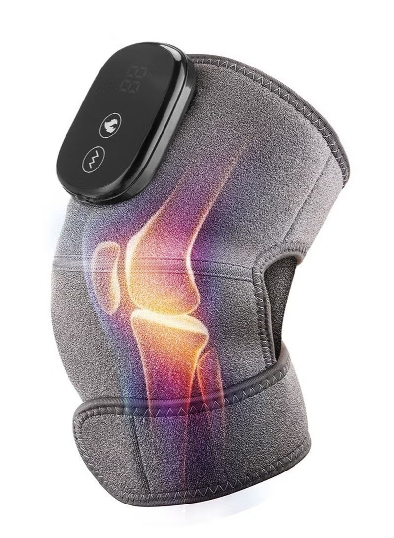 Realfrog Electric Knee Massager，3-in-1 Heated Knee Cordless Massager，Neck & Shoulder Massager,Massage Shoulder Machine，Adjustable Heat with 3 Speed - Image 1