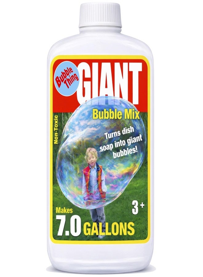 BUBBLE-THING BUBBLETHING Giant Bubbles Mix Makes 7.0 Gallons Giant Bubble Solution, Refills Bubble Wands Large & Small - Image 1
