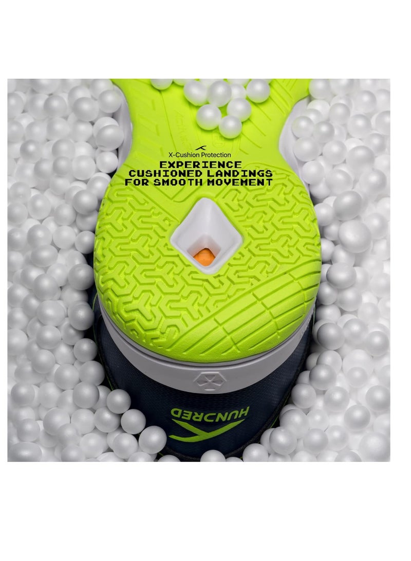 هندرد حذاء تنس الريشة الاحترافي غير القابل للترك علامات للرجال من Raze | المادة العلوية: بوليستر، النعل: مطاط | مناسب للتنس/الاسكواش/تنس الطاولة/كرة السلة والبادل في الأماكن المغلقة - Image 4