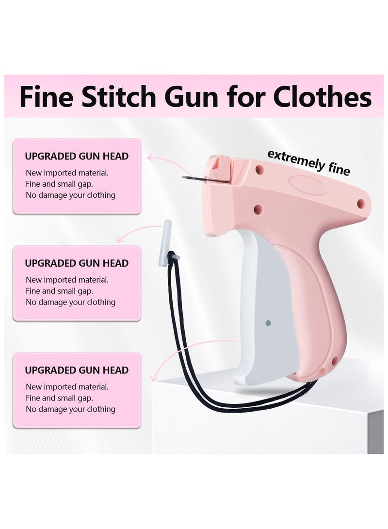 Generic Tag Gun for Clothes, Handheld Stitch Guns Quick Clothing Fixer, Mini Tagging Tool with 5 Needles and 2000 Fasteners - Image 2