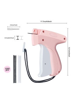 Generic Tag Gun for Clothes, Handheld Stitch Guns Quick Clothing Fixer, Mini Tagging Tool with 5 Needles and 2000 Fasteners  - Image 5