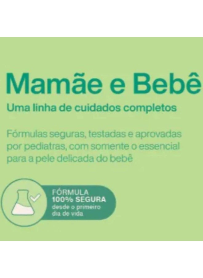Natura - Mamãe e Bebê Mom & Baby Cologne | Gentle Fresh Scent for Babies | Alcohol-Free, Hypoallergenic, Pediatrician Tested, Vegan & Safe Daily Use - 3.4 fl oz (100 ml) - Image 5