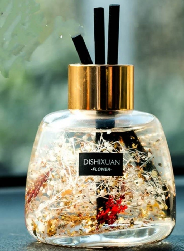 Car Reed Diffuser Car Aromatherapy Decoration Car Air Freshener Long-lasting Incense Car Deodorant Seat Freesia Frangrance 100 ml