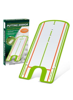 SYOSI SYOSI, Golf Putting Alignment Mirror, Portable Golf Putting Training Aid, for Beginners Golf Putting Practice, Effective Putting Aid, Professional Golf Training Equipment  - Image 1