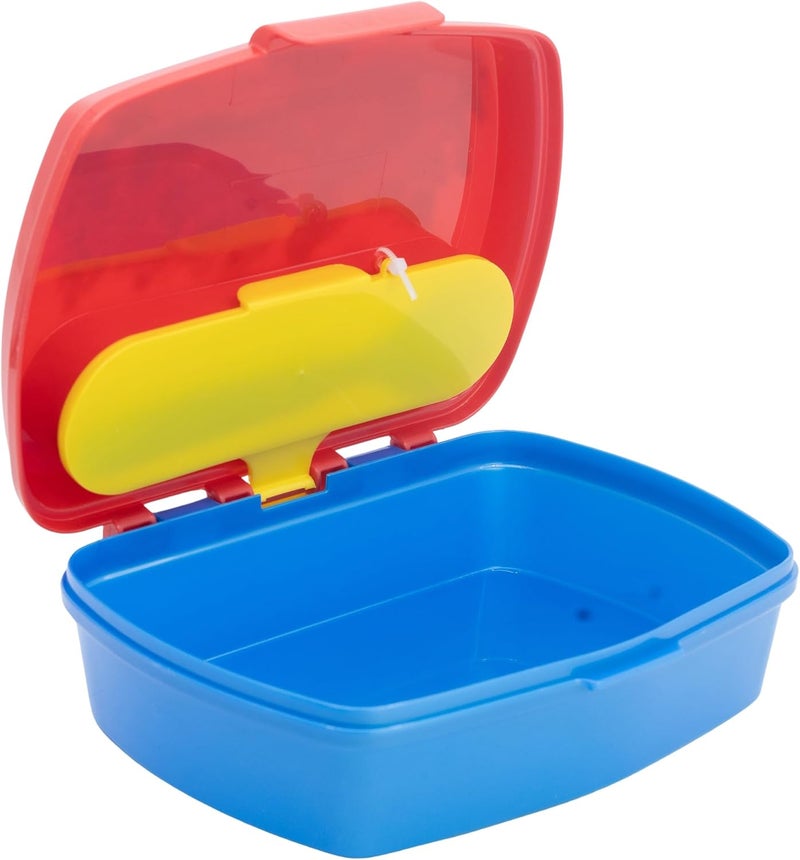 Stor Funny Sandwich Box with Cutlery - Spider-Man Design - Image 3