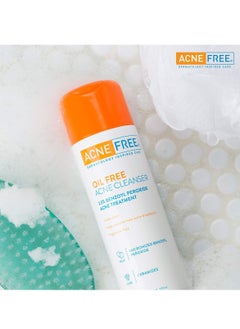 AcneFree AcneFree Oil-Free Acne Cleanser for Oily Skin and Acne Prone Skin Formulated with Benzoyl Peroxide 2.5%, helps Clear Blemishes and Nourish Skin, 8 Fl Oz (Pack of 3)  - Image 3