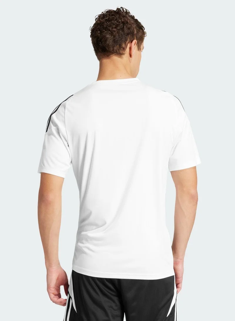 Adidas Tiro24 Jsy White Jersey (Short Sleeve) Jerseys For Men