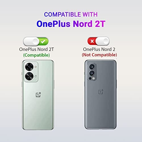 LIRAMARK Liquid Silicone Soft Back Cover Case for OnePlus Nord 2T 5G / 1+Nord 2T 5G (White) - Image 2