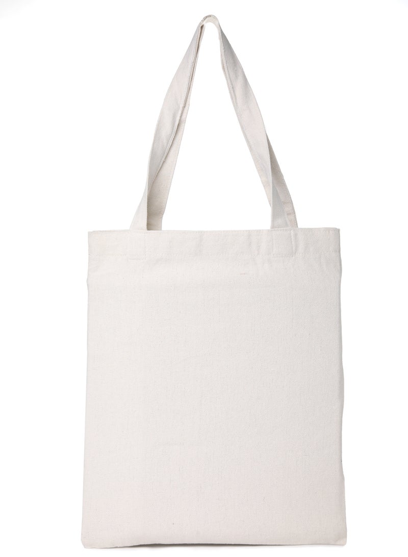 Tote Bag off White Canvas Cotton /40*35cm  - Image 2