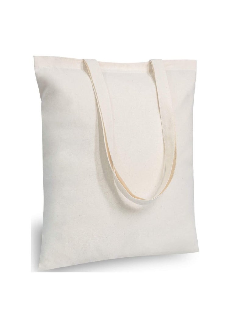 Tote Bag off White Canvas Cotton /40*35cm  - Image 5