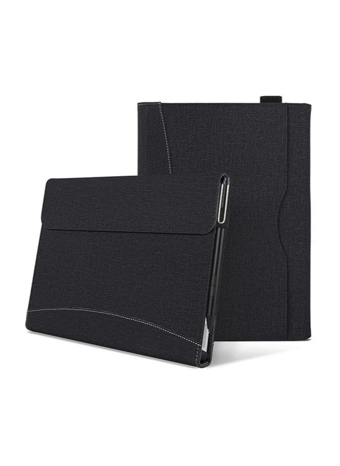 General Case Compatible with Microsoft Surface Pro 11 (2024) 13-inch Tablet, Sleeve Pouch Cover for Surface Pro 11 Stand PU Leather Case 
