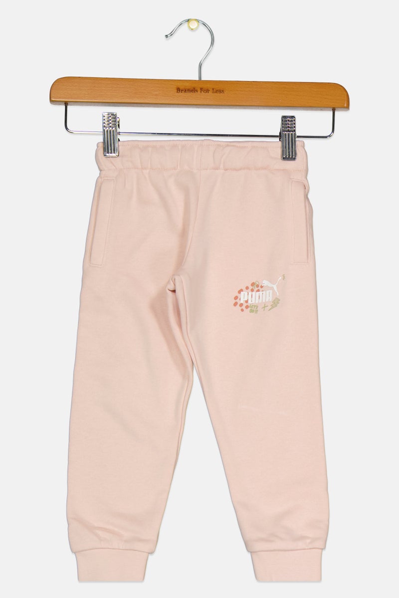 PUMA Toddlers Girl Sportswear Fit Outdoor Sweatpants, Pink - Image 1
