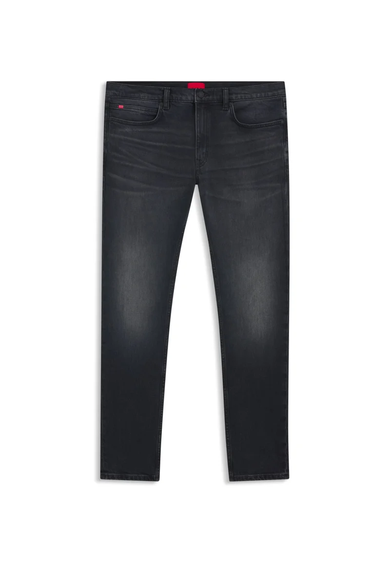 HUGO Dark Blue Extra-slim-fit jeans in ash-blue stretch denim for Men | Best Price UAE