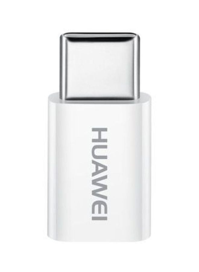 HUAWEI Adapter Type-C to Micro USB AP52 Cable | White - Image 3