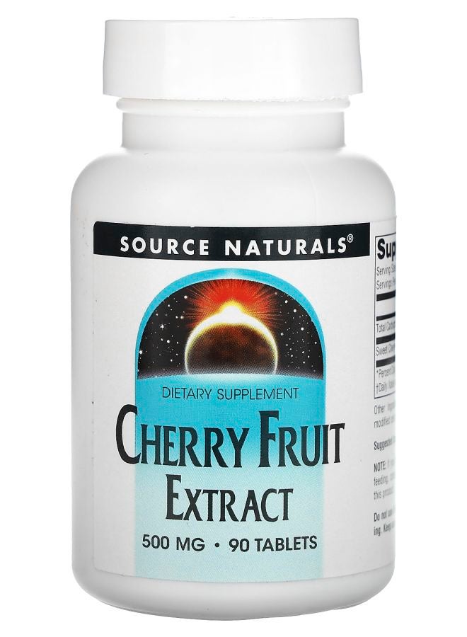 Source Naturals Cherry Fruit Extract 500 mg 90 Tablets