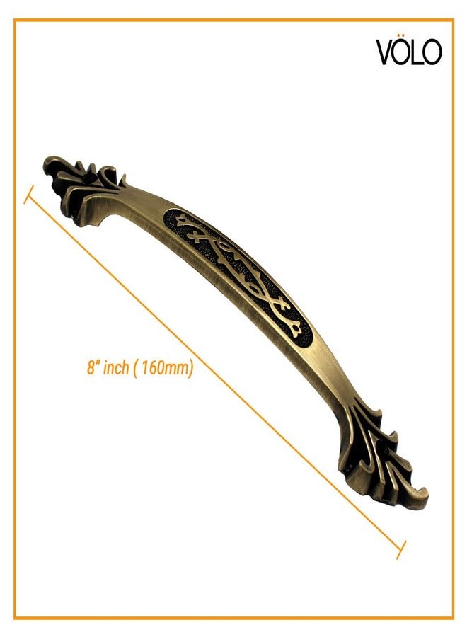 VOLO Antique Finish Door and Window Handle for Home & Kitchen Doors/Cabinet/Window Handles - (Model: S-81) (2) - Image 2