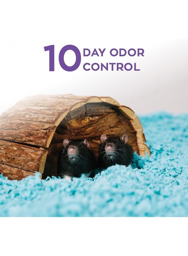 Carefresh 99% Dust-Free Blue Natural Paper Small Pet Bedding With Odor Control, 10 L - Image 2