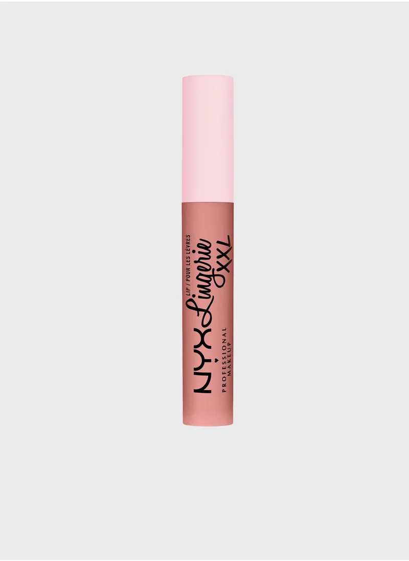 NYX PROFESSIONAL MAKEUP Lip Lingerie Xxl  Liquid Lipstick Undressed