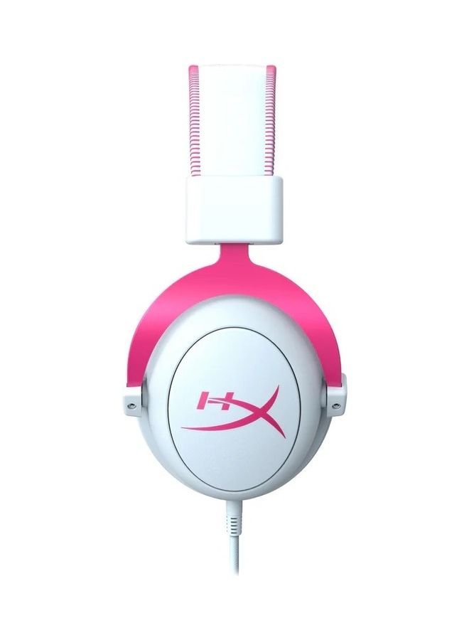 HYPERX Cloud II Gaming Headset 7.1 Virtual Surround Sound Memory Foam Ear Pads Durable Aluminum Frame Detachable Microphone Works With PC PS5 PS4 - Image 2
