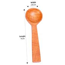 looms & weaves - Neemwood Masala Spoons - Set of 12 Spoons - Image 3