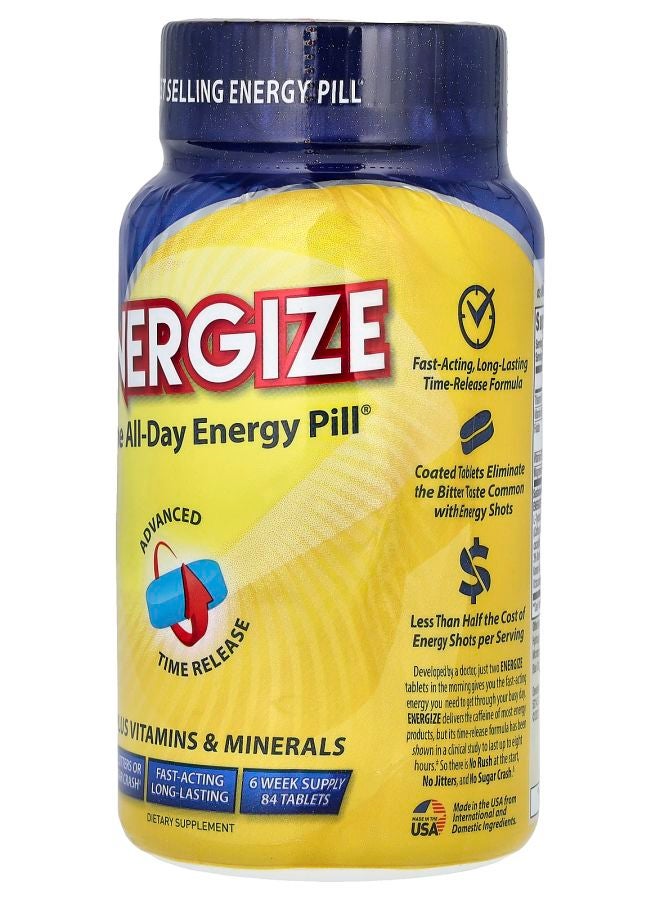 iSatori Energize  The All Day Energy Pill 84 Tablets - Image 2