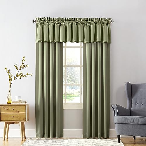 Sun Zero Barrow Energy Efficient Rod Pocket Curtain Single Panel - Image 5