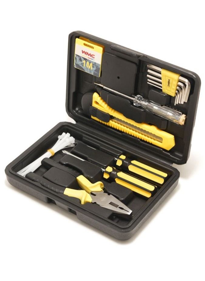 WMC TOOLS - WMC TOOLS Multi-Use Tool Set for Home 33 Pcs Tool Kit in Blow Case The Most Useful Items included - Image 1