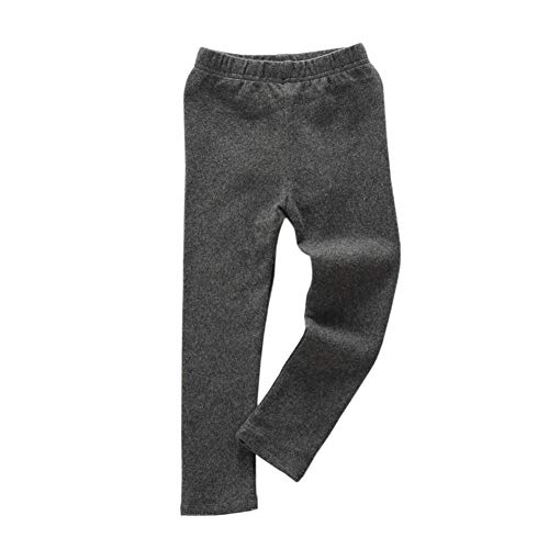 JWWN Little Boys Girls Long Johns Thermal Underwear Set 2PC Crewneck Tops and Bottom Kids Pajamas Warm Jammies,(Gray,6T) - Image 3