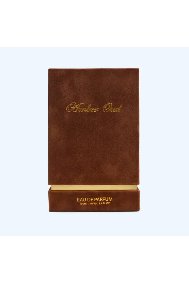 Oud World Amber Oud – Brown SIGNATURE 3 EDP Unisex – Spicy, Warm & Woody – 100ml - Image 4
