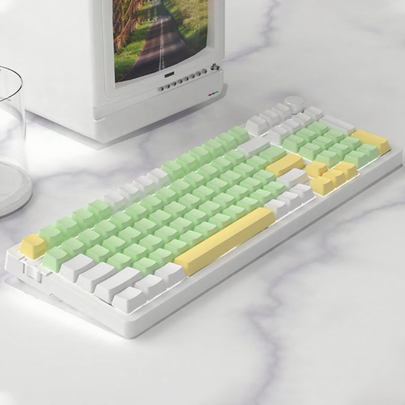 Tri-Mode Mechanical Gaming Keyboard Brown Switch: Gasket Structure, Hot-Swappable Full Keyboard With 3-Pin 5-Pin Switch Support - Tri-Mode Wireless Connectivity For Gamers And Typists - Image 5
