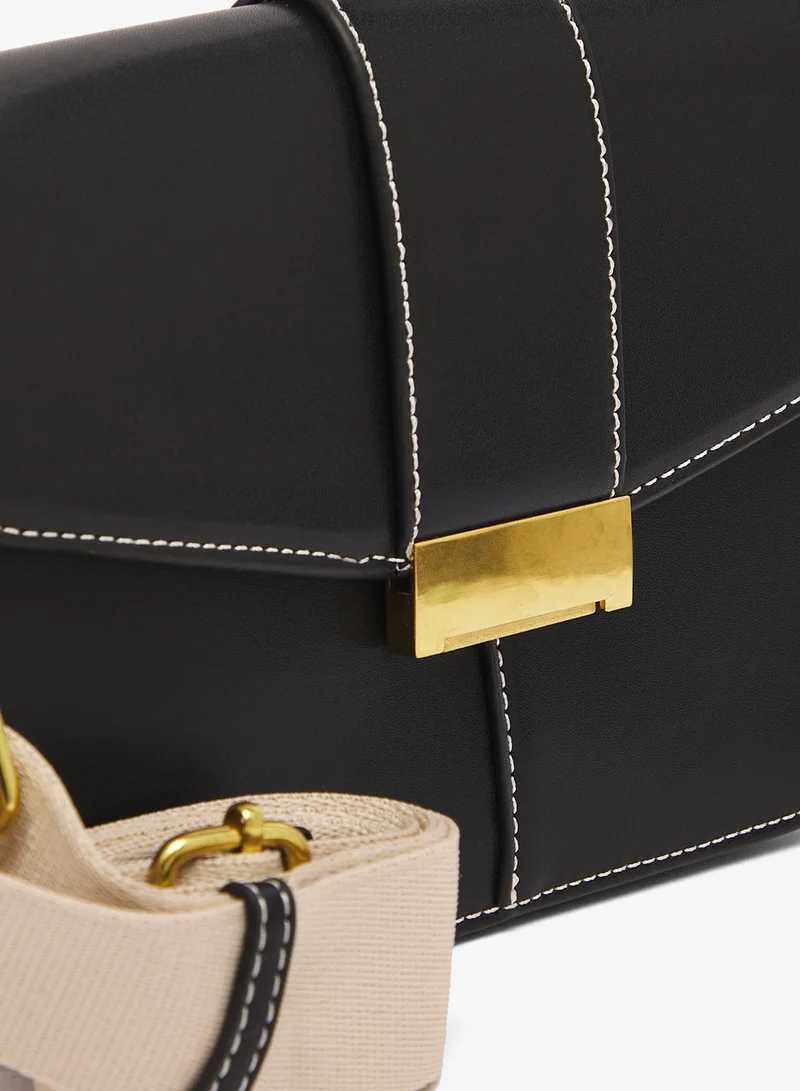 ELLA  Gold Buckle Crossbody for Women | Best Price UAE