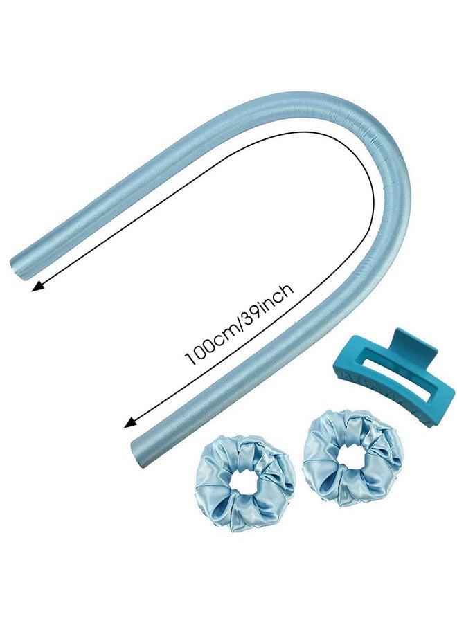 MAYCREATE® Heatless Curling Rod Headband,No Heat Curls Silk Ribbon Hair Rollers Sleeping Soft Headband Wave Formers Hair Curlers DIY Hair Styling Tools for Long Medium Hair - Image 5
