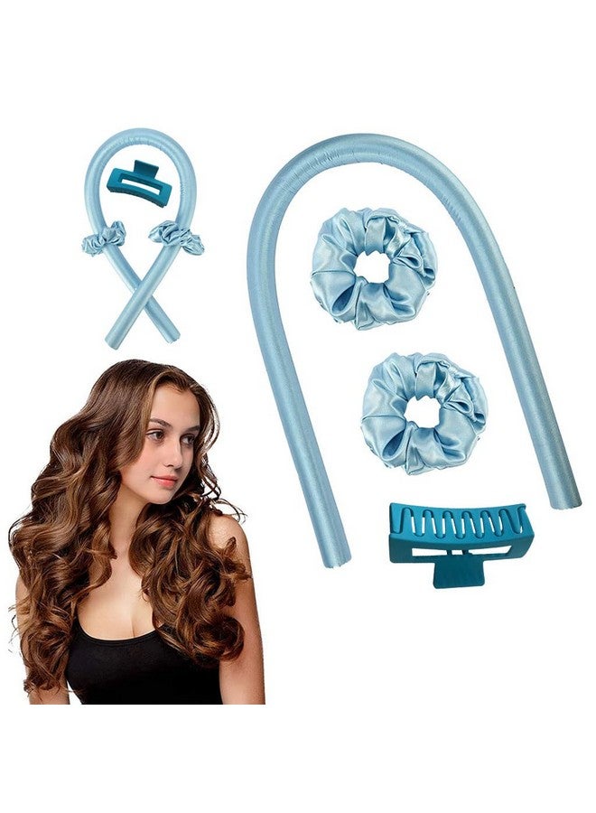 MAYCREATE® Heatless Curling Rod Headband,No Heat Curls Silk Ribbon Hair Rollers Sleeping Soft Headband Wave Formers Hair Curlers DIY Hair Styling Tools for Long Medium Hair - Image 1