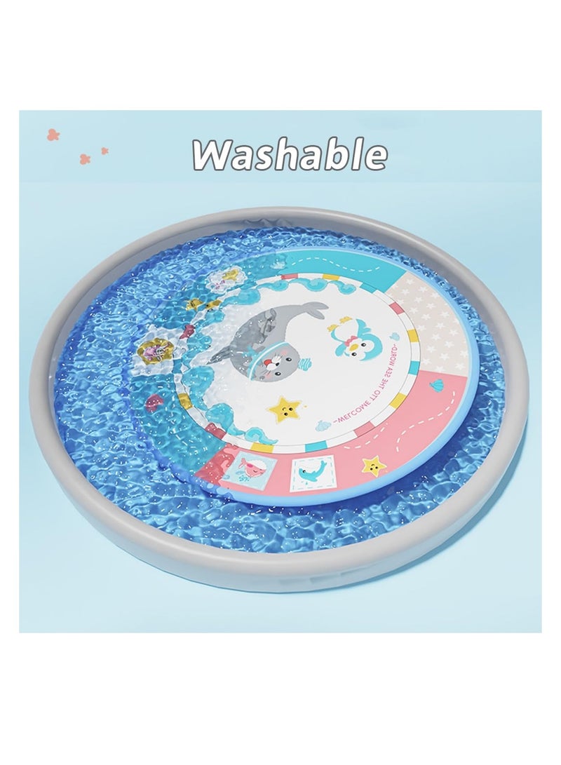 ECVV Baby Musical Mat & Gym - Large Crawling Pad with Piano Keys, 40 Tunes, and Multiple Developmental Toys - Image 4