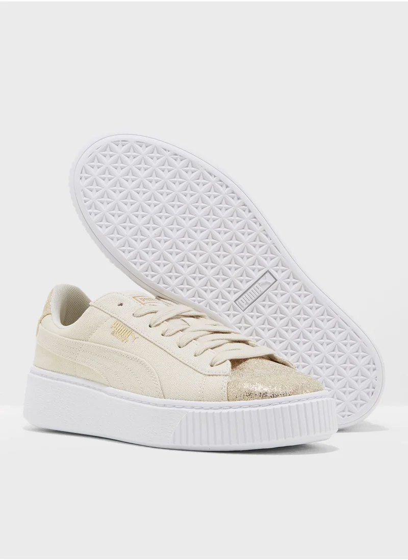 PUMA Basket Platform Canvas