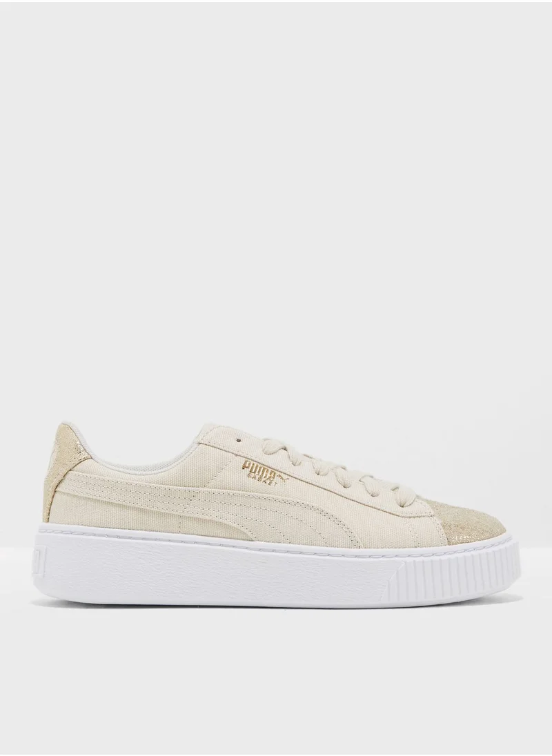 PUMA Basket Platform Canvas